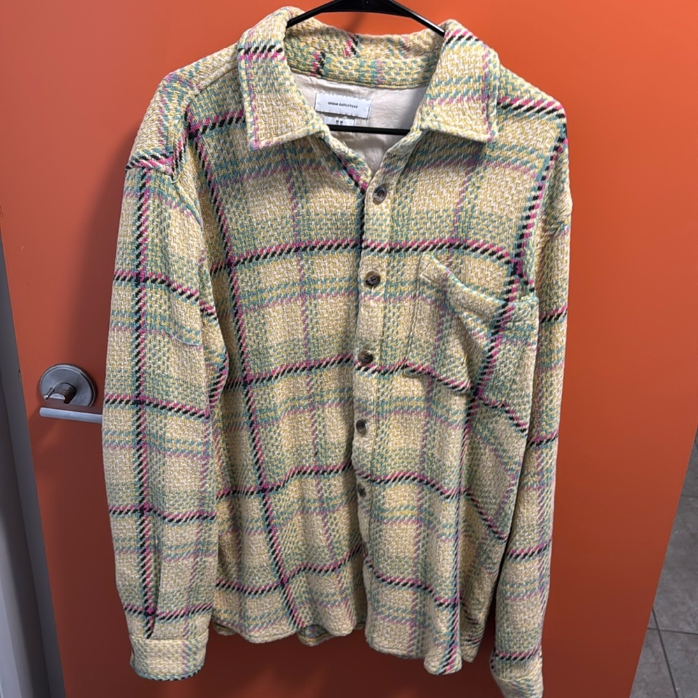 Yellow UO jacket, size medium